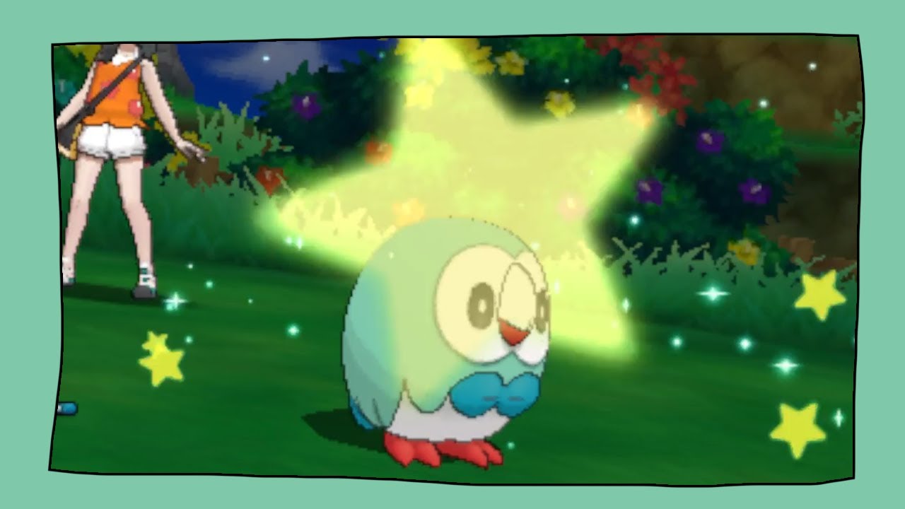 [FTQ #1] LIVE Shiny Rowlet after 1,040 SRs in Ultra Sun! - YouTube