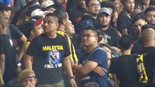 Suasana Tribun Suporter Malaysia di GBK | Kualifikasi Piala Dunia 2022 Zona Asia