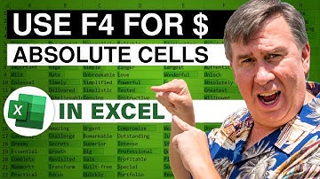 Excel - Repeat Last Excel Command with the F4 Key - Episode 353