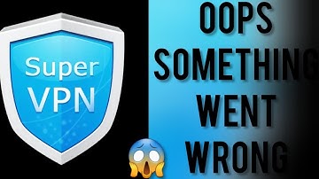 Solve "super vpn" App Oops Something Went Wrong Please Try Again Later Problem |SR27SOLUTIONS