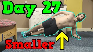 Side Planking Every Day For 30 Days (Weight Loss Time Lapse)