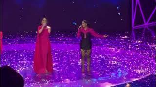 Duo Anggrek dan Jihan Audy nyanyi Mahalini Sial RCTI ok Trending Awards Indonesia 2023