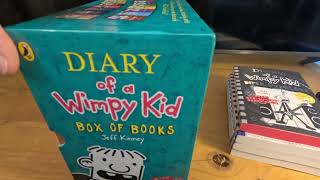 My diary of a wimpy kid book's collection (2024) as a new reader all paper back 18 book's
