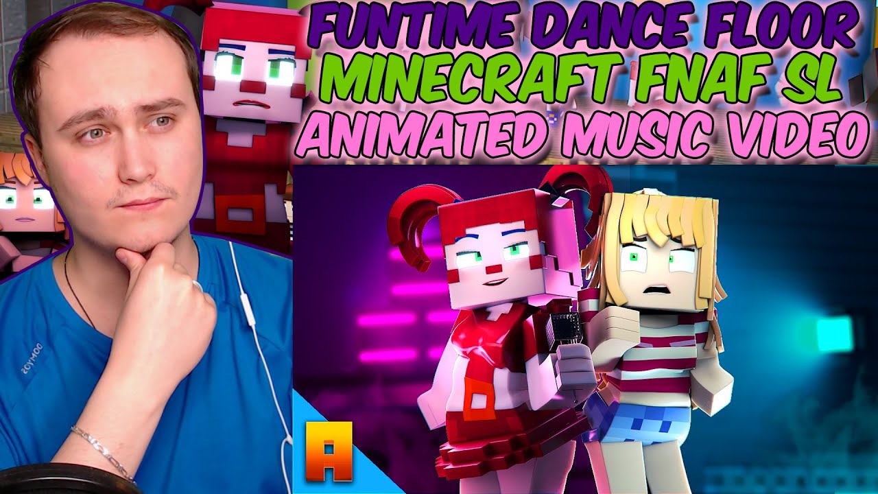 Funtime Dance Floor Minecraft Fnaf Sl Animated Music Reaction You