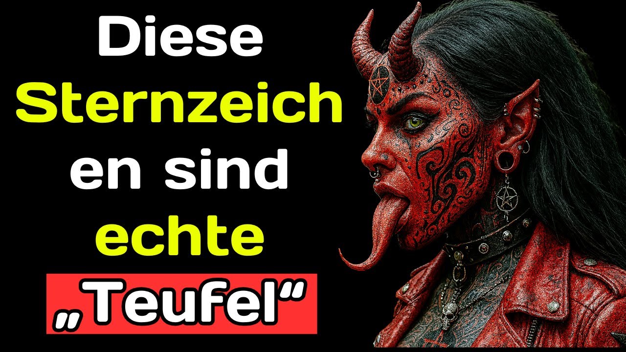 Welche Sternzeichen sind echte „Teufel“?