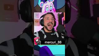 #Shorts #Mercuri_88 Jump Scare Continues On Fnaf #Live #Funny #Fnaf #Gameplay