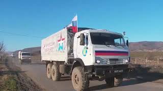 Более 150 тонн строительных материалов и другого гуманитарного груза доставлено в  Нагорный Карабах.