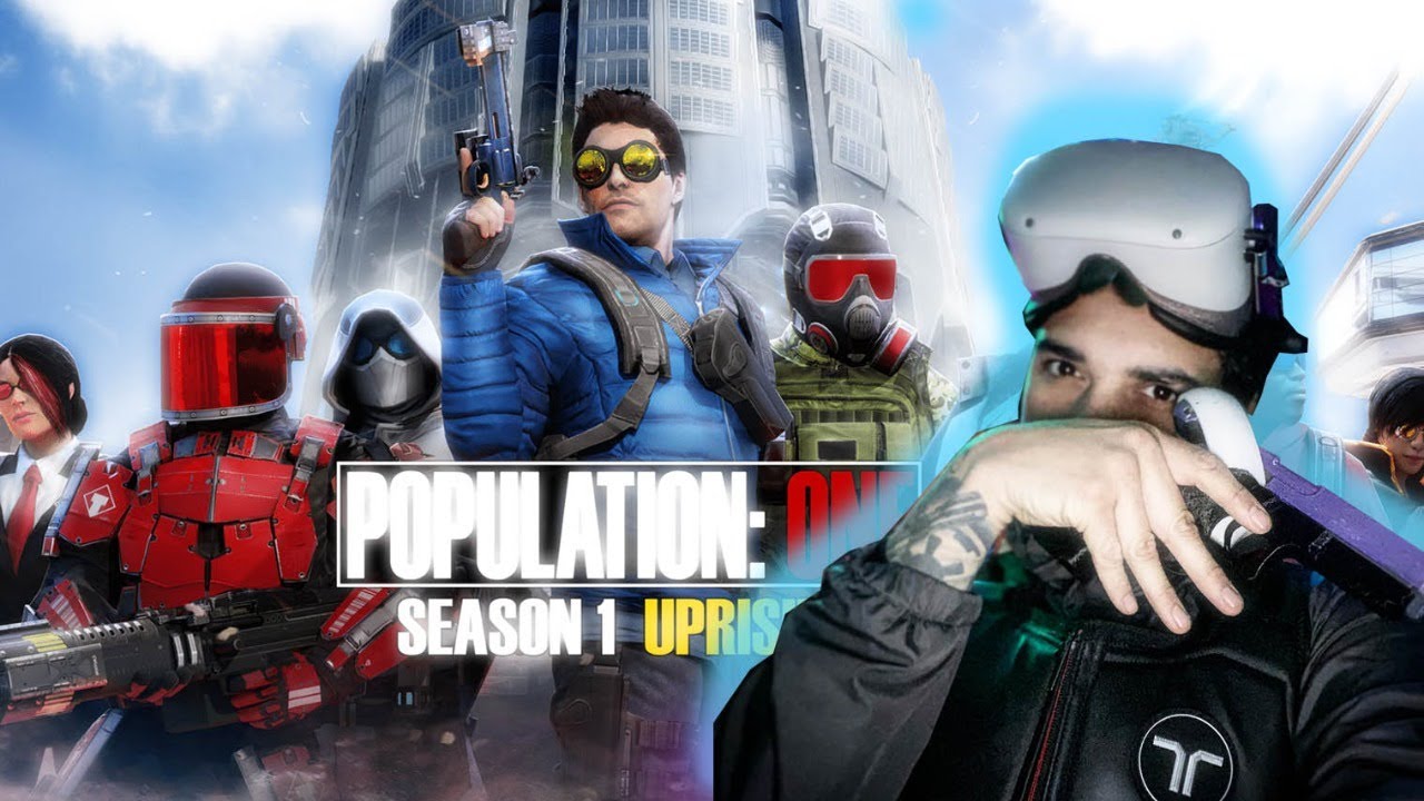 population one season one is here! haptic vest!