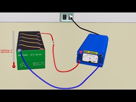 فيديو: مخطط شحن البطارية ومبدأ التشغيل