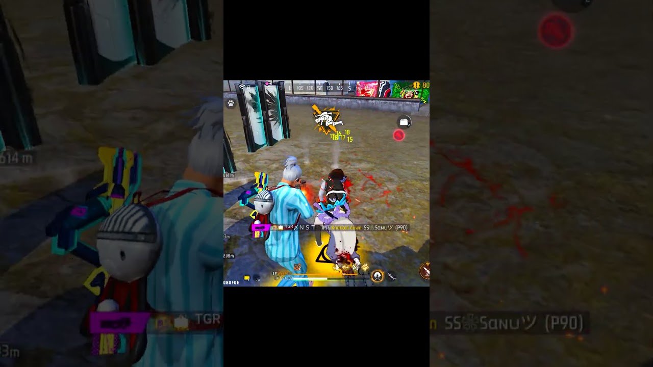 ONLY 6 HP  #shortsfeed #freefire #tondaegamer #nstwinsff