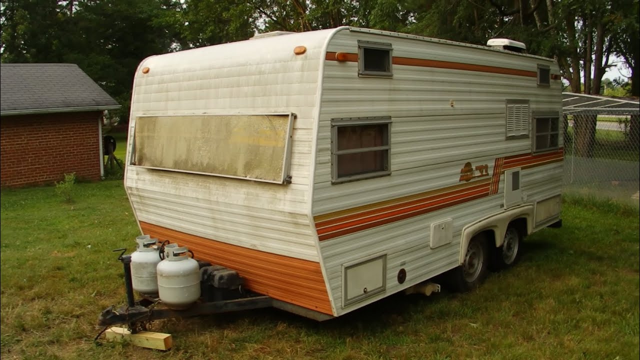 Restoring A Sunline Camper - YouTube