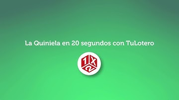 Cómo Jugar Quiniela Online en 20 segundos con la App TuLotero