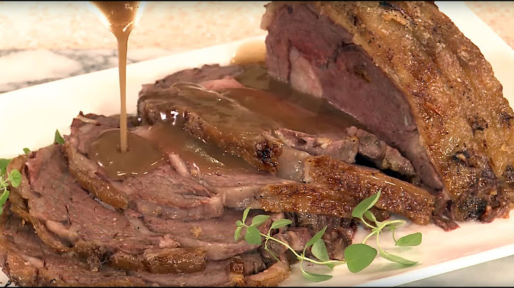 How to make the Perfect Oven Roast Beef