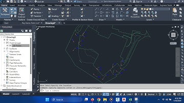 How modify points and setting labels styles in  Civil3d Part 32 #autocadcivil3d #civil3d
