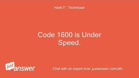 Error code 1603 on a generac 22 kw lp gas