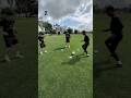 3 passing drills using a triangle  3 players joner football