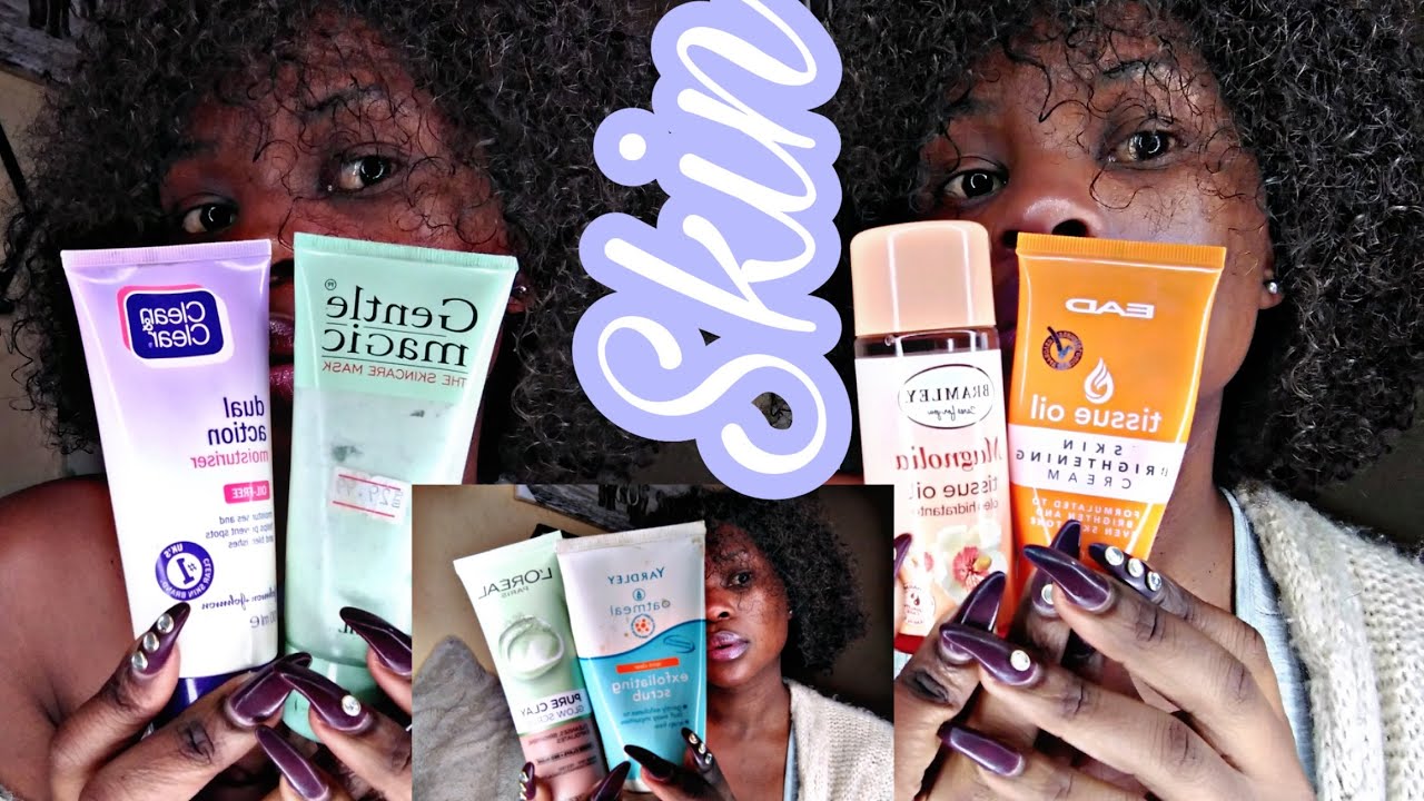 MY AFFORDABLE SKIN CARE PRODUCTS SOUTH AFRICAN YOUTUBER Mmabs