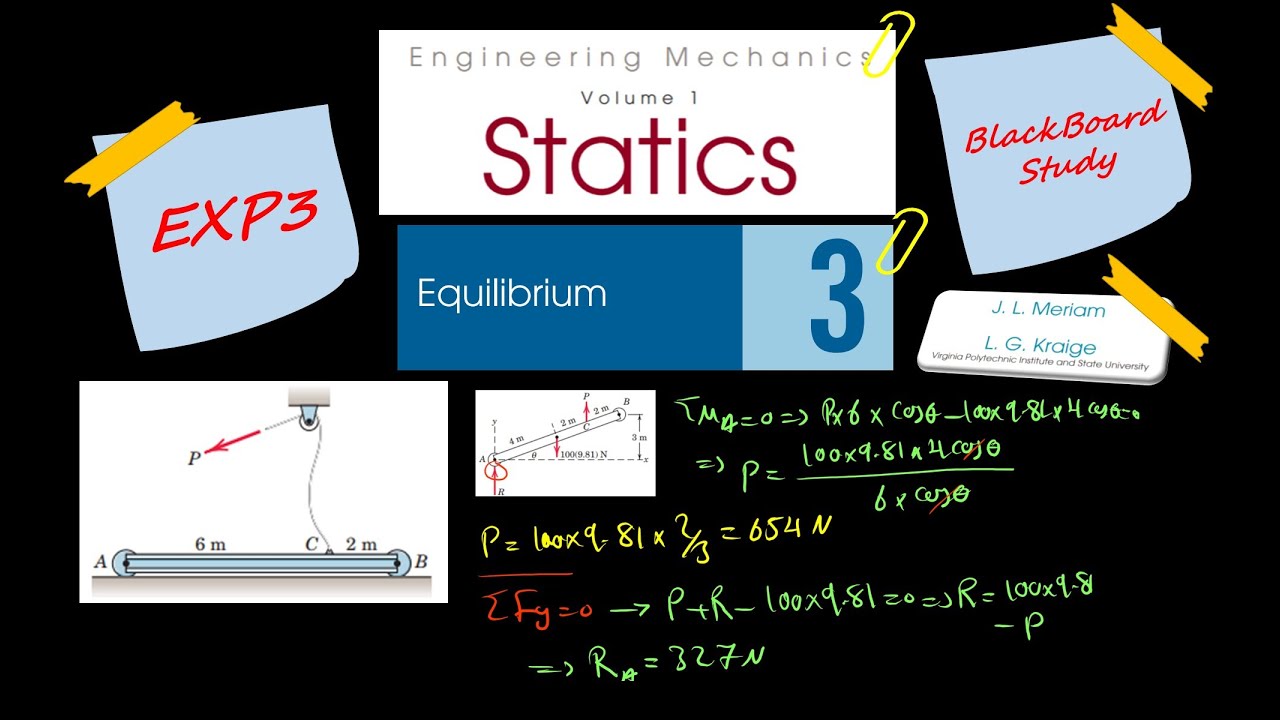 Chapter 3 : Sample problem 3 - YouTube