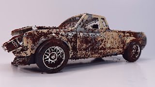 Реставрация масштабной модели Datsun Pickup Truck