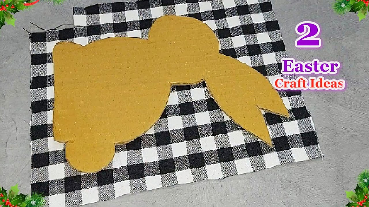 2 Easter Decoration idea with simple materials | DIY Easy Easter craft ...