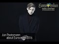 Jüri Pootsmann from Estonia about favourite in Eurovision 2016