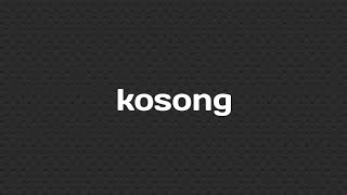 Kosong - Dewa19 (karaoke female key)