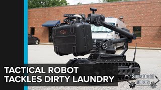 Tactical Robot Tackles Dirty Laundry | SuperDroid Robots by SuperDroid Robots Inc. 368 views 7 months ago 1 minute, 4 seconds