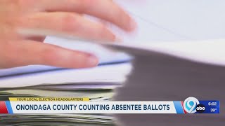 Details Onondaga County counting absentee ballots News