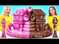 素晴らしいドールハウスを作ります | バブルガム対チョコレートチャレンジ Multi DO Girls