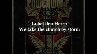 We Take The Church By Storm - POWERWOLF - Lyrics - HD