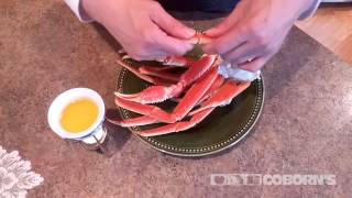How To Crack Crab Legs By Hand