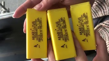 Meenjet MX2 Printing Multi Line Message on Yellow Blocks