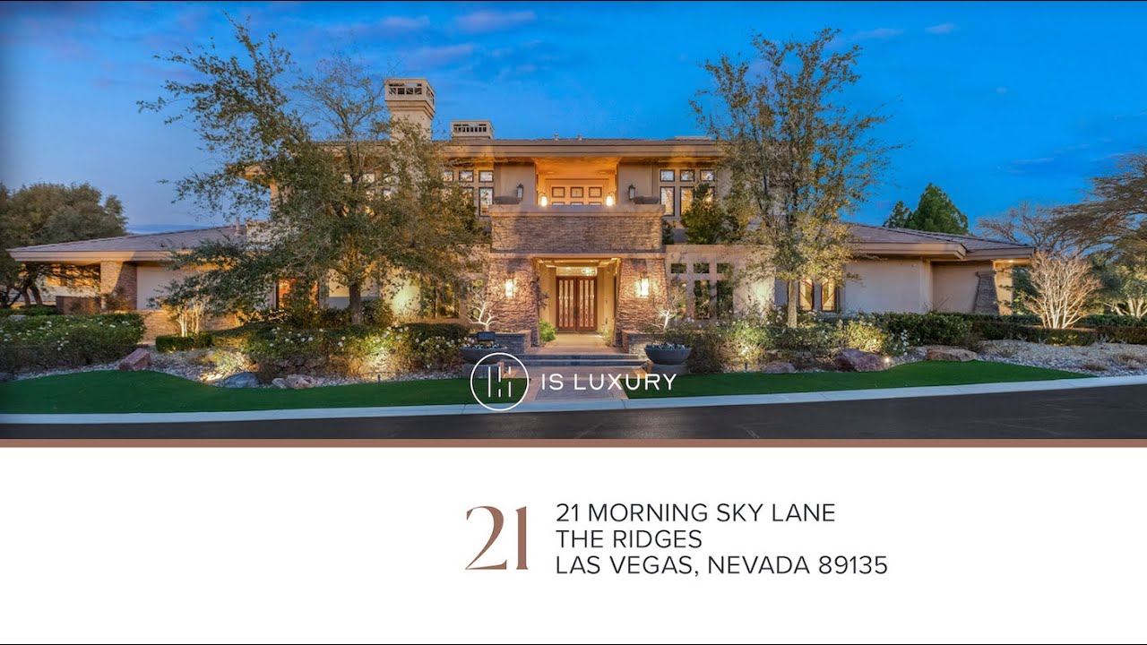 21 Morning Sky Lane - The Ridges - IS LUXURY - YouTube