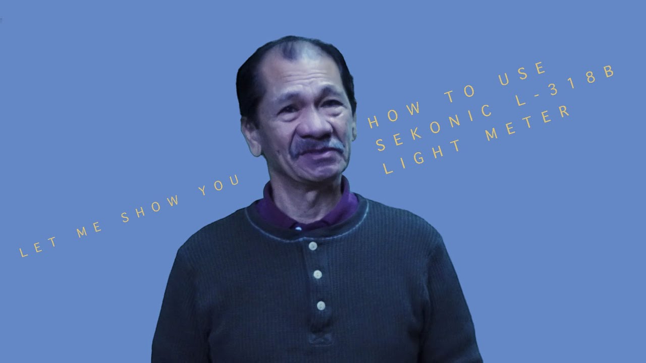 HOW TO USE SEKONIC L 318B YouTube HOW TO USE SEKONIC L 318B YouTube