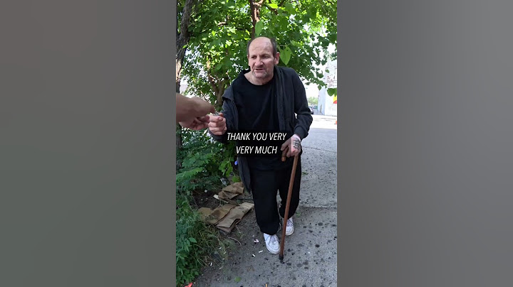 I Met A 72 Year Old Homeless Man..