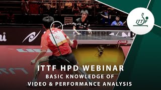 TTF High Performance & Development Webinar 14 - Basic Knowledge of Video & Performance Analysis