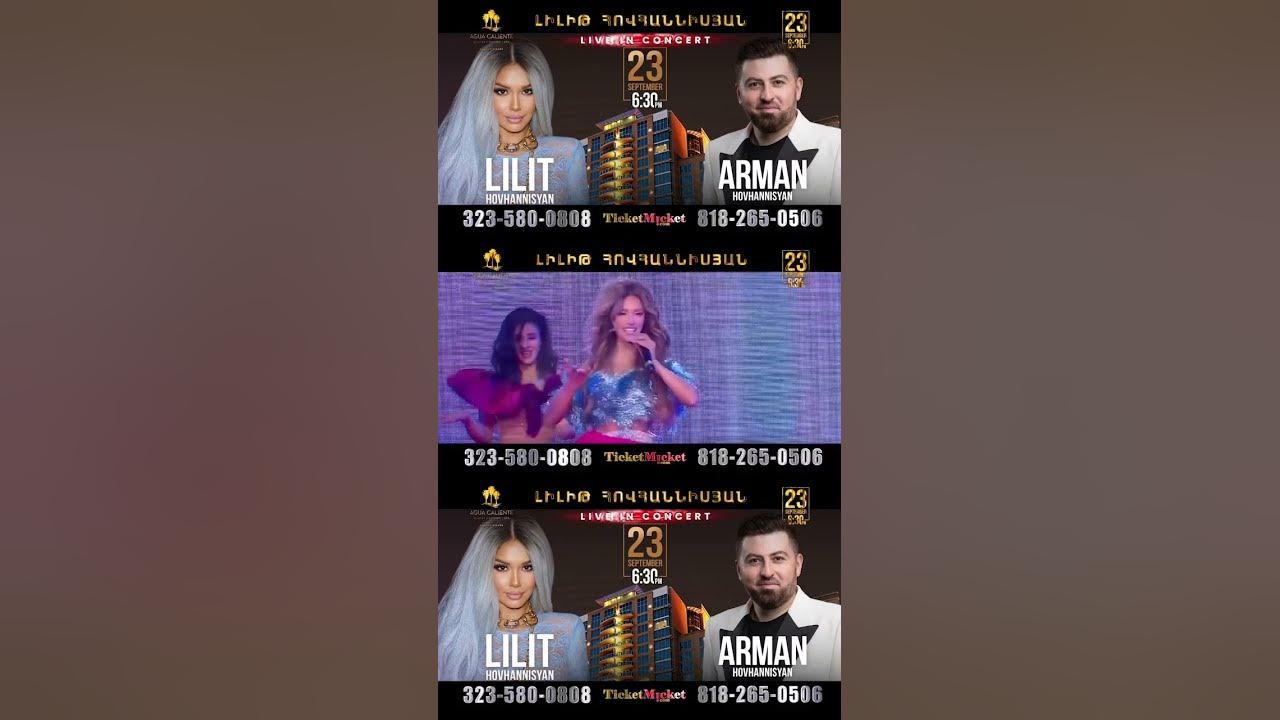 23.09.2024 Los Angeles, don’t miss it! Live Concert, Lilit Hovhannisyan