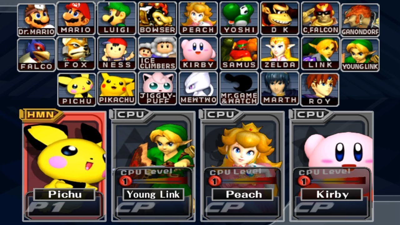 super smash bros melee rom windows