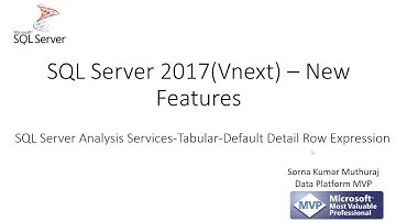 SQL Server 2016\2017 New Feature Series -SSAS -Default Detail Row Expression
