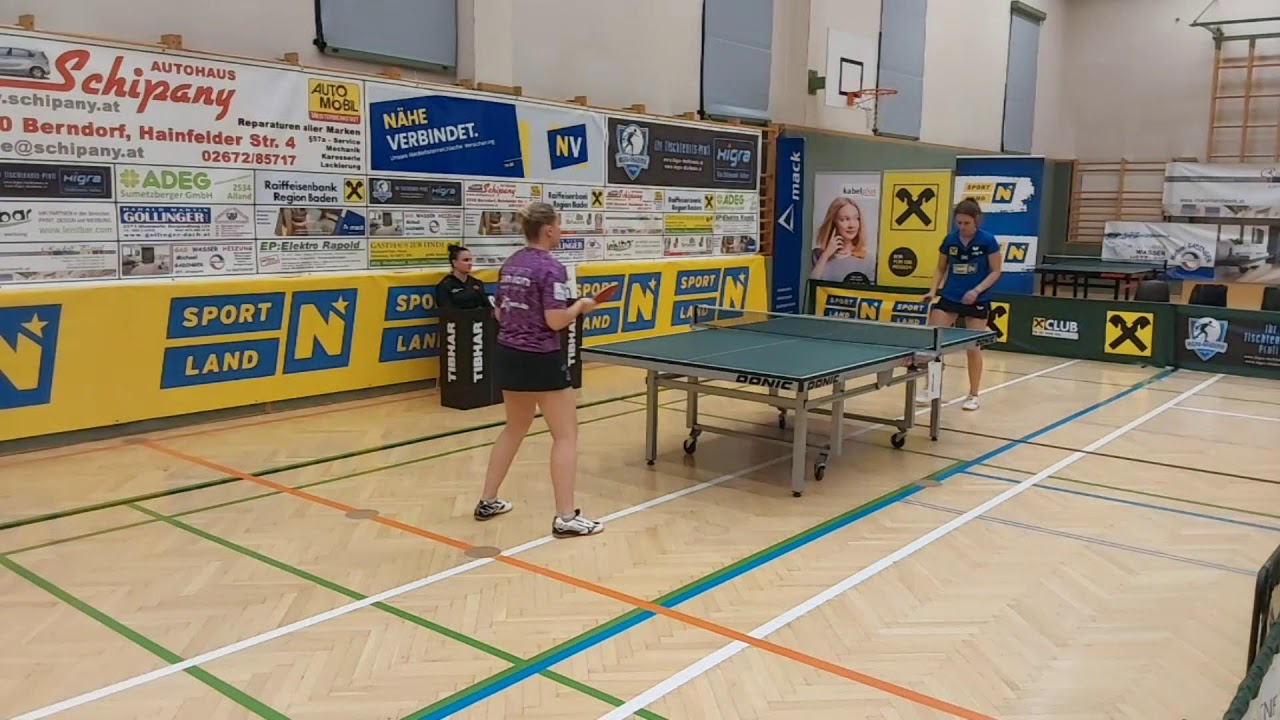 1. TT DAMEN-BL UPO:  SG SKV Altenmarkt/TTC Guntramsdorf 1 - SU Sparkasse Kufstein 2