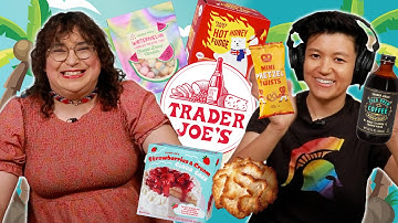 Brie & Jen Try Every New Trader Joe