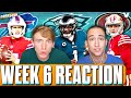 NFL Week 6 Reaction: Josh Allen &amp; Bills escape Giants, 49ers &amp; Eagles lose shockers | Nerd Sesh