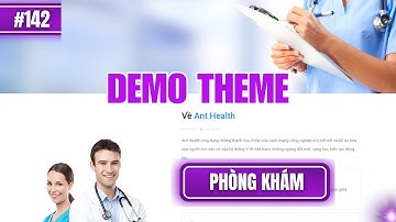 Demo theme Phòng khám Ant Health | thememau.com