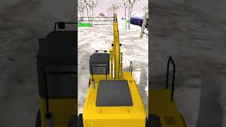 Sand excavator crane Simulator (Level 1) - Heavy construction building || Android gameplay #shorts screenshot 4