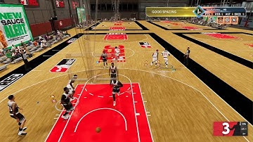 Snatch block too a contact dunk