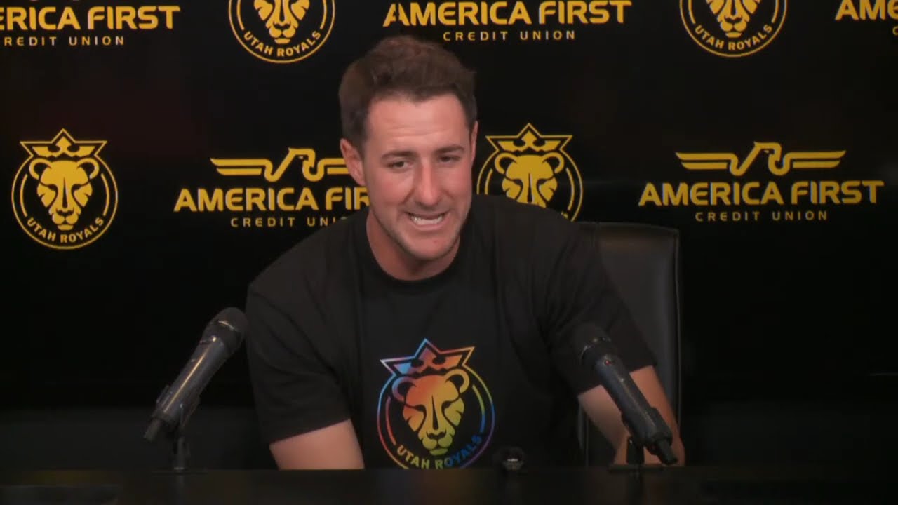 Jimmy Coenraets | Utah Royals vs Washington Spirit - Postgame Press Conference