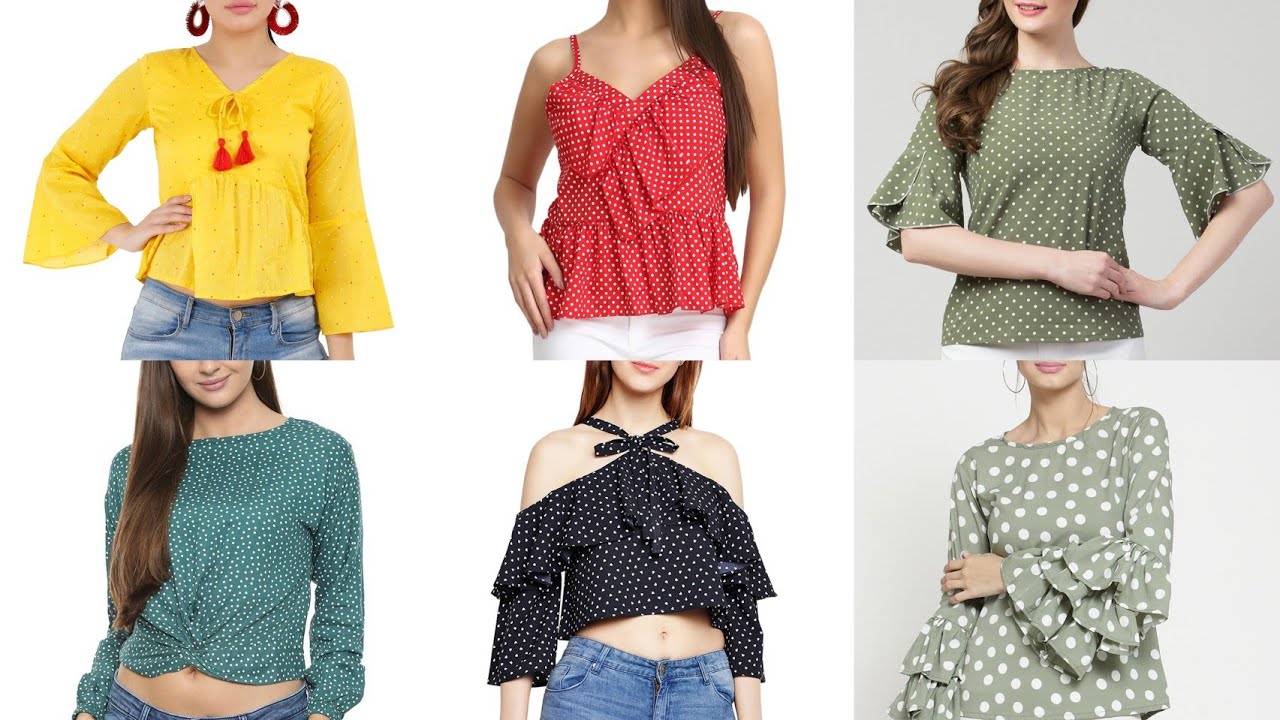 Summer Daily Wear Tops Designs For Girls 2020 | Jeans Top Designs ...
