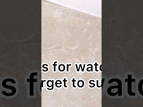 Venetian plaster. Venetian