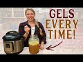 Quick & Easy GUT-HEALING BONE BROTH (Instant Pot) from leftovers!!!