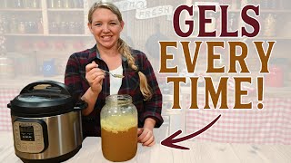 Quick & Easy GUTHEALING BONE BROTH (Instant Pot) from leftovers!!!